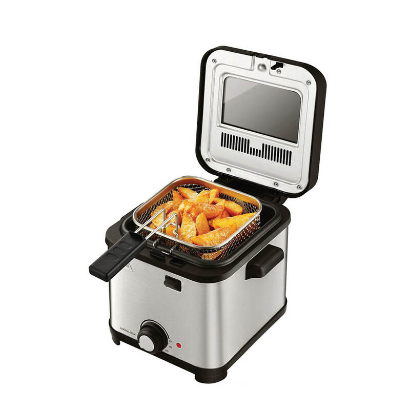 Nồi Chiên Ngập Dầu LocknLock Deep Fryer 1.5L - Màu Bạc - EJF716SLV, , large image number null
